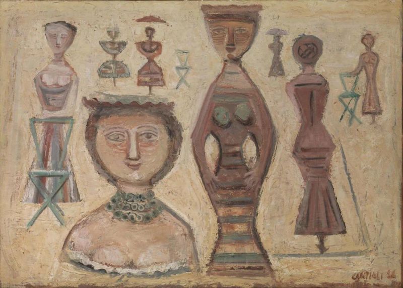 Massimo Campigli  - Auction Modern and Contemporary Art - II - Pandolfini Casa d'Aste