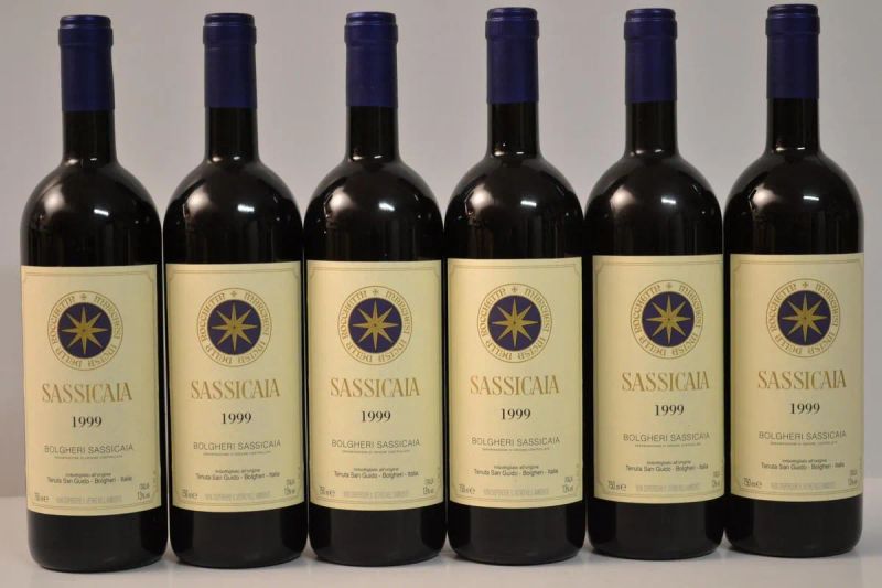 Sassicaia Tenuta San Guido 1999                                             - Auction finest and rarest wines - Pandolfini Casa d'Aste