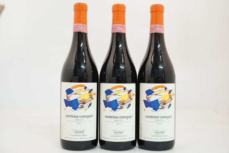      Barolo Conteisa Cerequio Gromis 1990   - Auction Wine&Spirits - Pandolfini Casa d'Aste