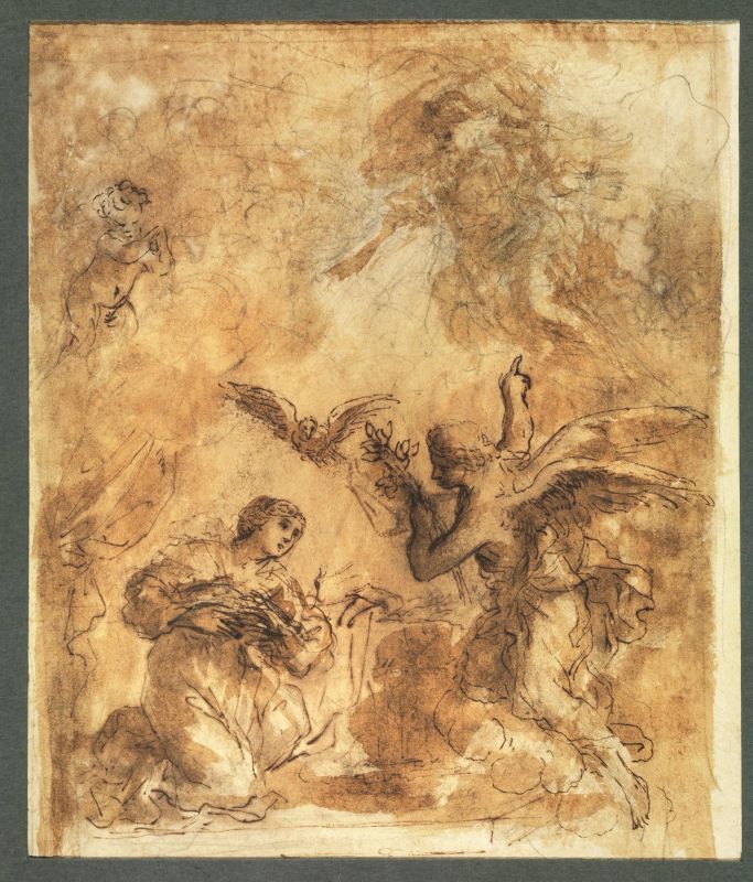 Lazzaro Baldi                                                               - Asta Opere su carta: disegni, dipinti e stampe dal secolo XV al XIX - Pandolfini Casa d'Aste