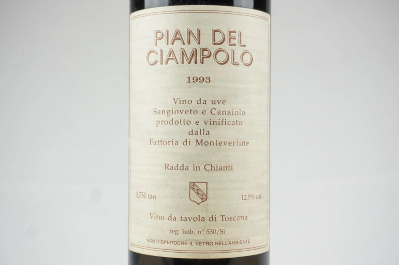      Pian del Ciampolo Montevertine 1993   - Auction ONLINE AUCTION | Smart Wine & Spirits - Pandolfini Casa d'Aste