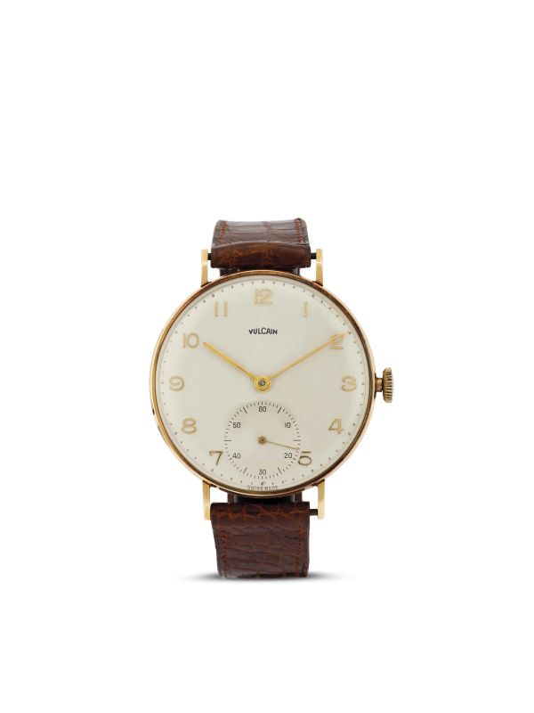 OROLOGIO VULCAIN IN ORO GIALLO 18 KT N. 329693  - Auction Fine watches - Pandolfini Casa d'Aste