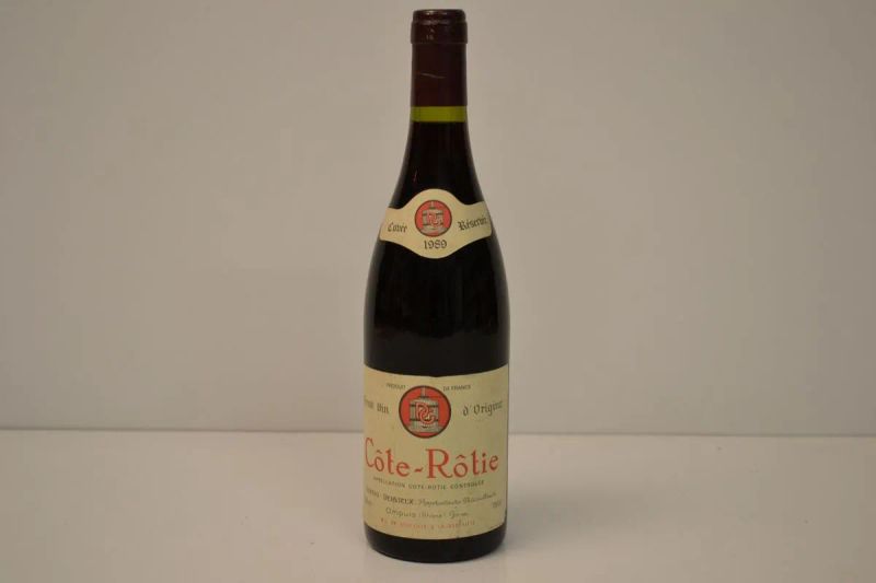 Cote-Rotie Cuvee Reservee Gentaz-Dervieux 1989                              - Auction Fine Wines from Important Private Italian Cellars - Pandolfini Casa d'Aste