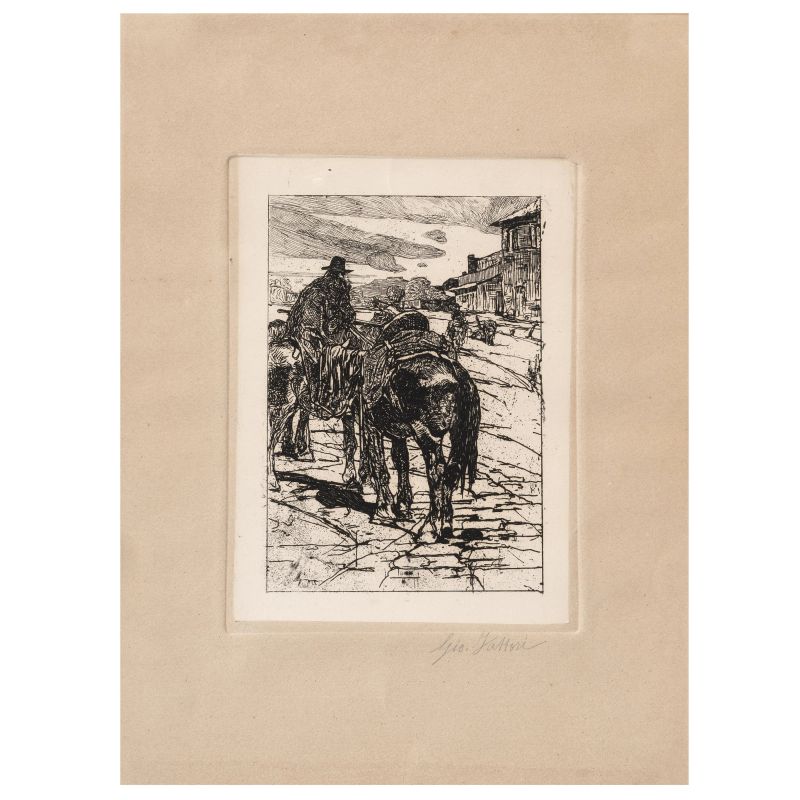 



Giovanni Fattori  - Asta WORKS ON PAPER - Pandolfini Casa d'Aste