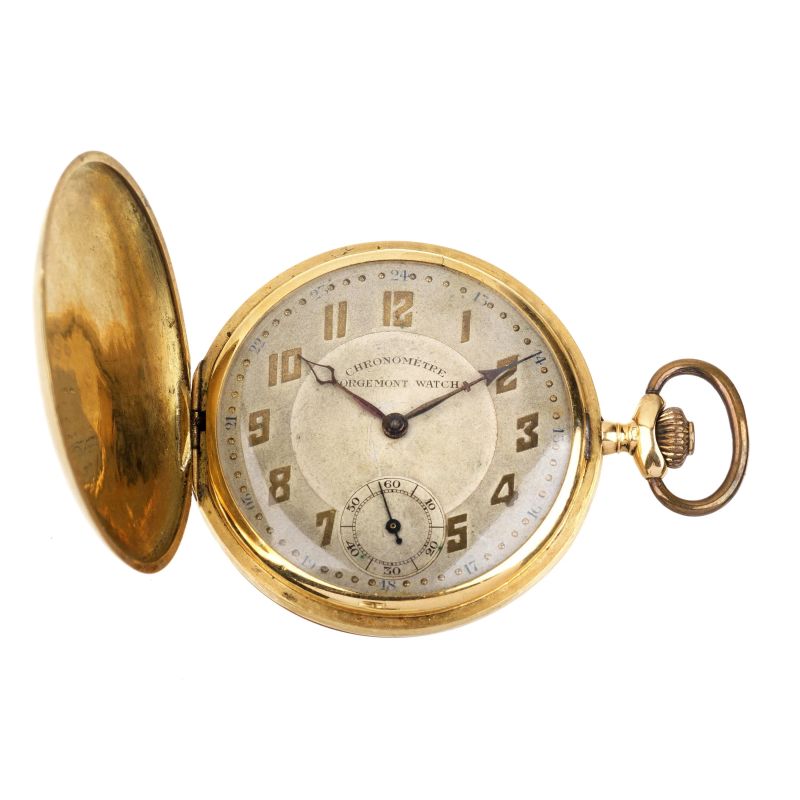 CORGEMONT YELLOW GOLD POCKET WATCH  - Auction ONLINE AUCTION | WATCHES - Pandolfini Casa d'Aste