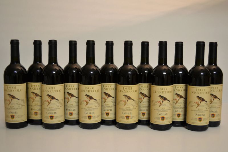 I Sodi di San Niccol&ograve; Castellare di Castellina 1995  - Auction A Prestigious Selection of Wines and Spirits from Private Collections - Pandolfini Casa d'Aste