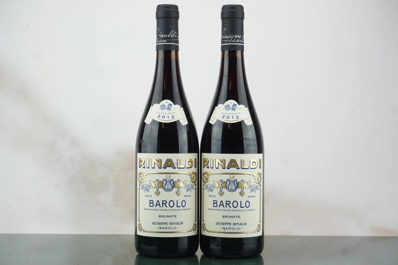 Barolo Brunate Giuseppe Rinaldi 2012  - Auction LA RAFFINATEZZA DELLA COMPLESSITA' - Fine and Rare Wine - Pandolfini Casa d'Aste
