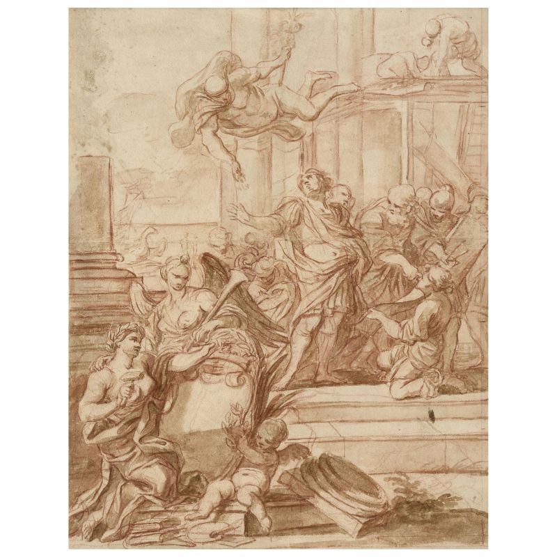 



Scuola francese, sec. XVIII  - Asta WORKS ON PAPER - Pandolfini Casa d'Aste