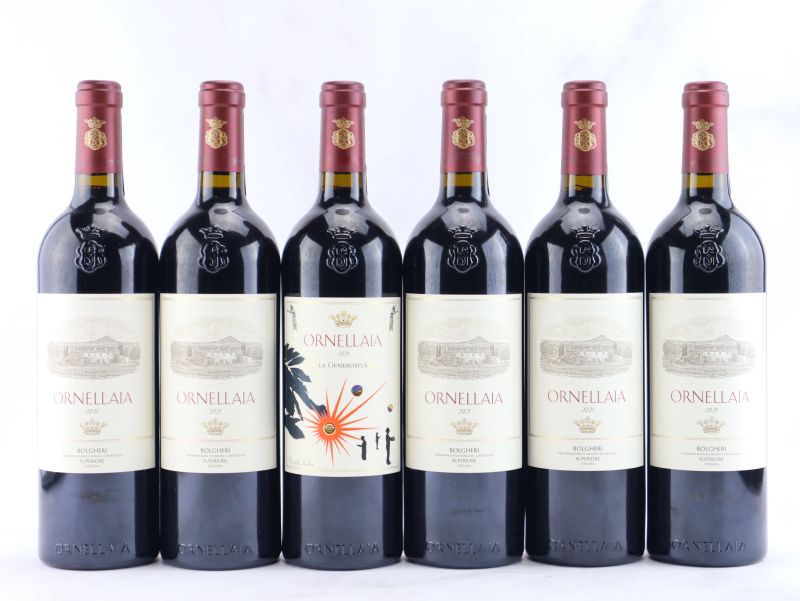 



Ornellaia 2021  - Asta ALCHIMIA - Vini Pregiati e da Collezione - Pandolfini Casa d'Aste