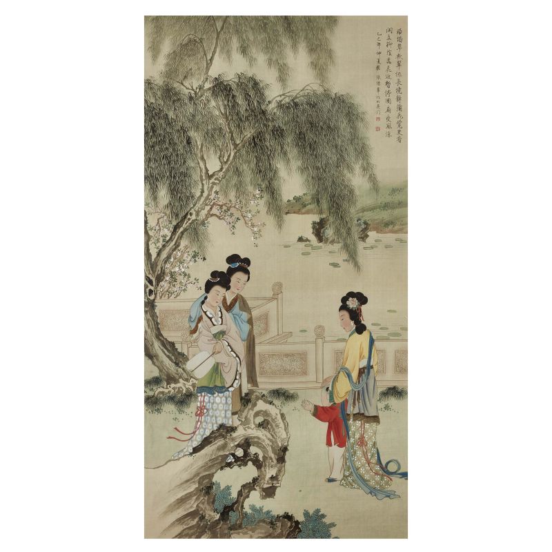 



A PAINTING, CHINA, 20TH CENTURY  - Asta Arte Orientale  东方艺术 - Pandolfini Casa d'Aste