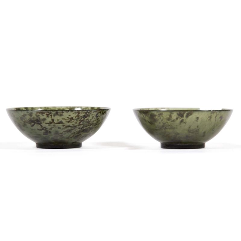 TWO BOWLS, CHINA, QING DYNASTY, 20TH CENTURY  - Auction TIMED AUCTION | Asian Art -&#19996;&#26041;&#33402;&#26415; - Pandolfini Casa d'Aste