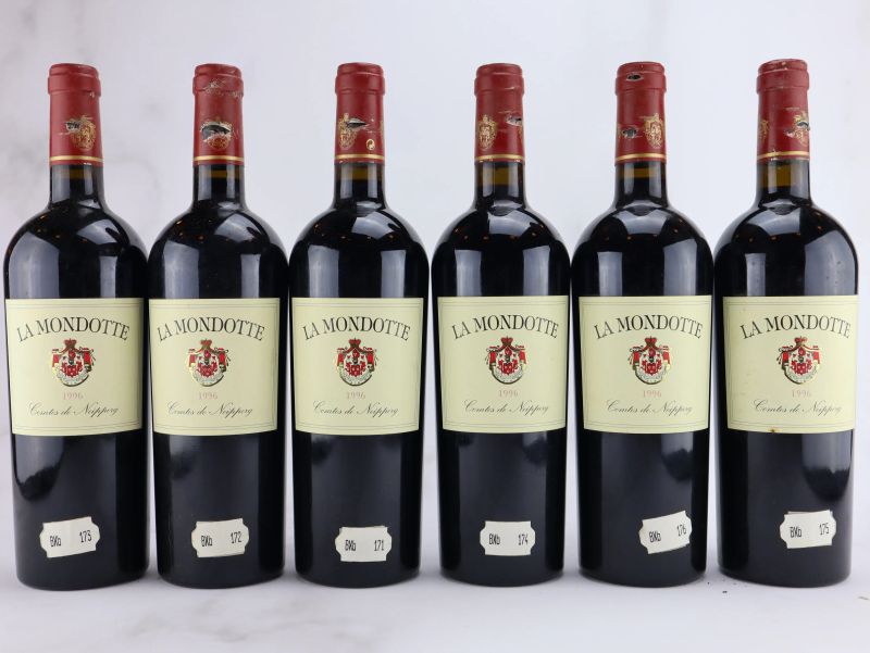 



Ch&acirc;teau La Mondotte 1996  - Auction ALCHIMIA - Fine and Rare Wine - Pandolfini Casa d'Aste