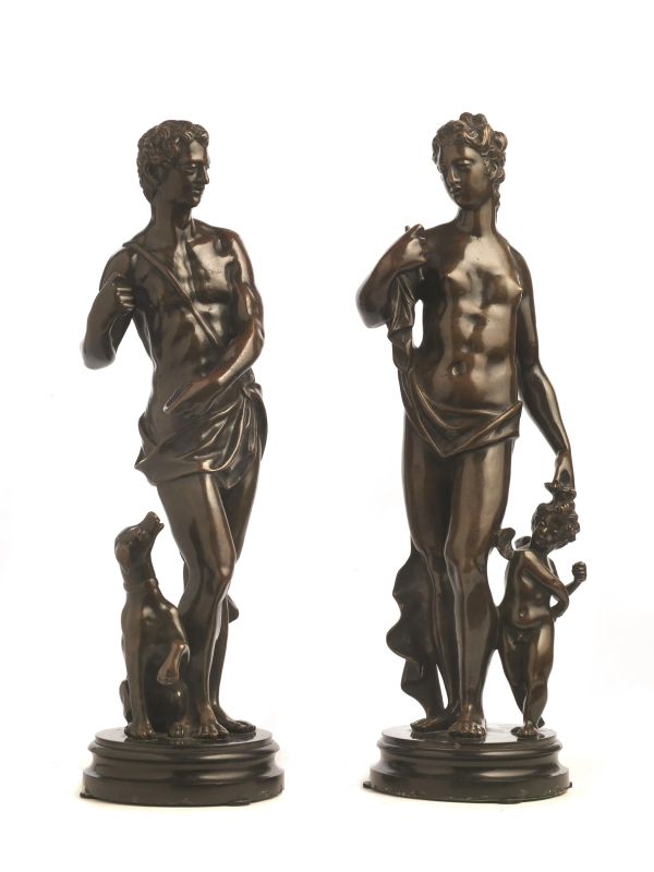 COPPIA DI SCULTURE, VENETO, INIZI SECOLO XVII  - Asta Sculture e oggetti d'arte - Pandolfini Casa d'Aste