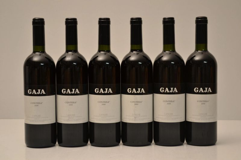 Conteisa Gaja 2000  - Auction An Extraordinary Selection of Finest Wines from Italian Cellars - Pandolfini Casa d'Aste