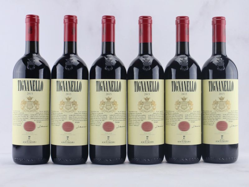 



Tignanello Antinori 2015  - Asta ALCHIMIA - Vini Pregiati e da Collezione - Pandolfini Casa d'Aste