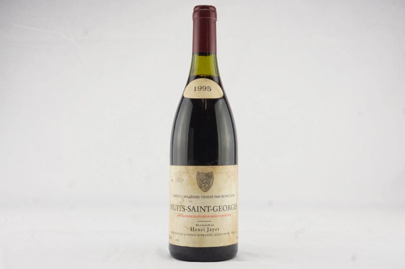 Nuits-Saint-Georges Domaine Henri Jayer 1995  - Auction THE SIGNIFICANCE OF PASSION - Fine and Rare Wine - Pandolfini Casa d'Aste