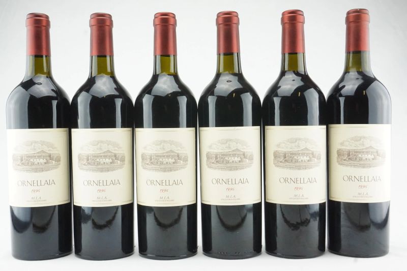 Ornellaia 1996  - Auction THE SIGNIFICANCE OF PASSION - Fine and Rare Wine - Pandolfini Casa d'Aste
