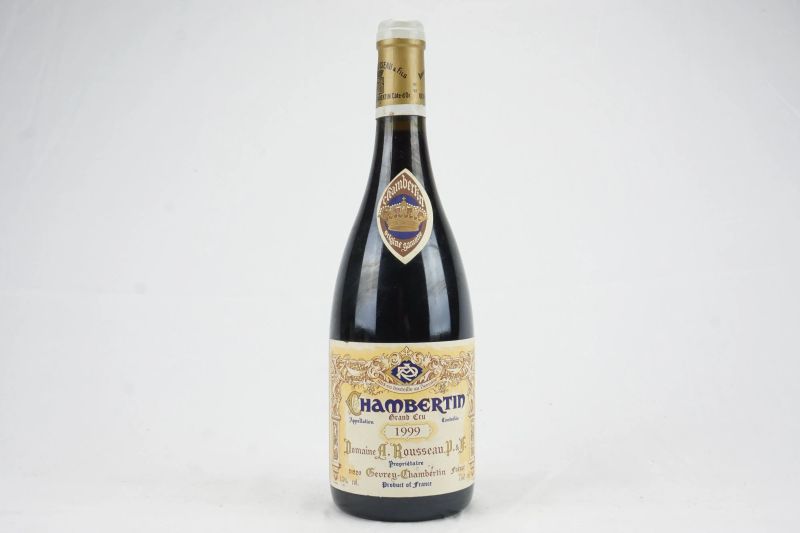      Chambertin Domaine Armand Rousseau 1999   - Auction Il Fascino e l'Eleganza - A journey through the best Italian and French Wines - Pandolfini Casa d'Aste