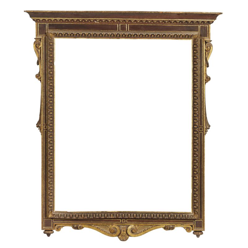 A TUSCAN AEDICULA FRAME, HALF 16TH CENTURY  - Auction PAINTINGS, SCULPTURES AND WORKS OF ART FROM A FLORENTINE COLLECTION - Pandolfini Casa d'Aste