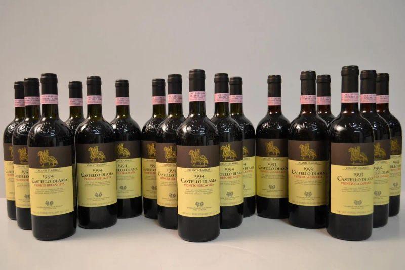 Selezione Castello di Ama                                                   - Asta Vini e distillati da collezione da cantine selezionate - Pandolfini Casa d'Aste