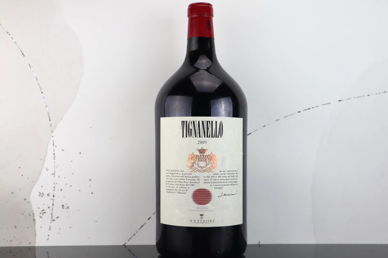 Tignanello Antinori 2005  - Auction FORMA - Fine and Rare Wine - Pandolfini Casa d'Aste