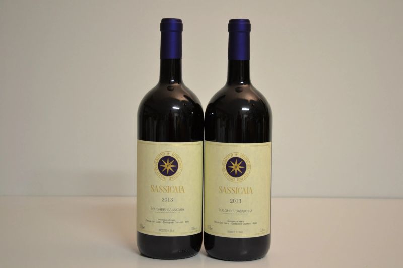 Sassicaia Tenuta San Guido 2013  - Auction A Prestigious Selection of Wines and Spirits from Private Collections - Pandolfini Casa d'Aste