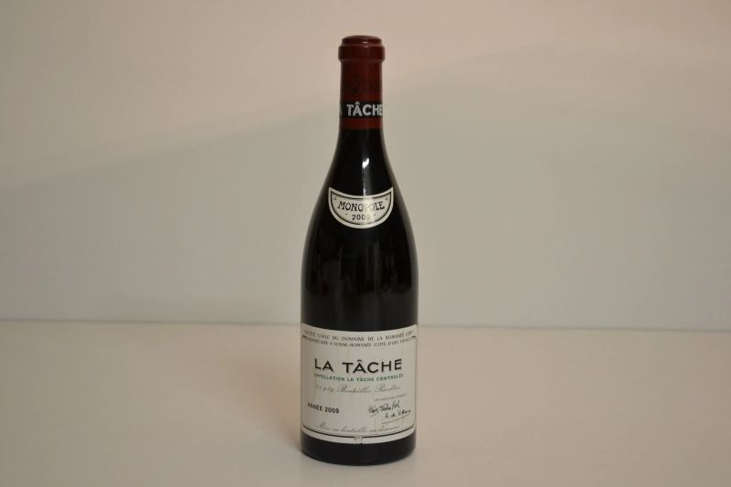 La T&acirc;che Domaine de la Roman&eacute;e Conti 2009  - Auction A Prestigious Selection of Wines and Spirits from Private Collections - Pandolfini Casa d'Aste