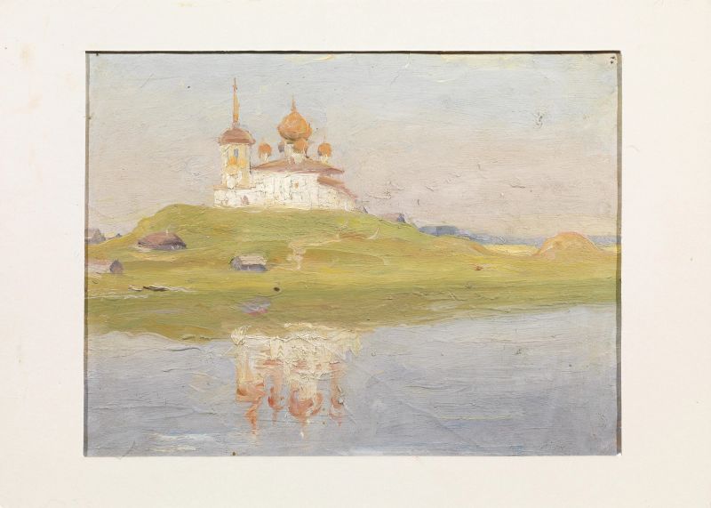 Scuola russa, sec. XIX  - Auction PAINTINGS, FURNITURE AND WORKS OF ART - Pandolfini Casa d'Aste