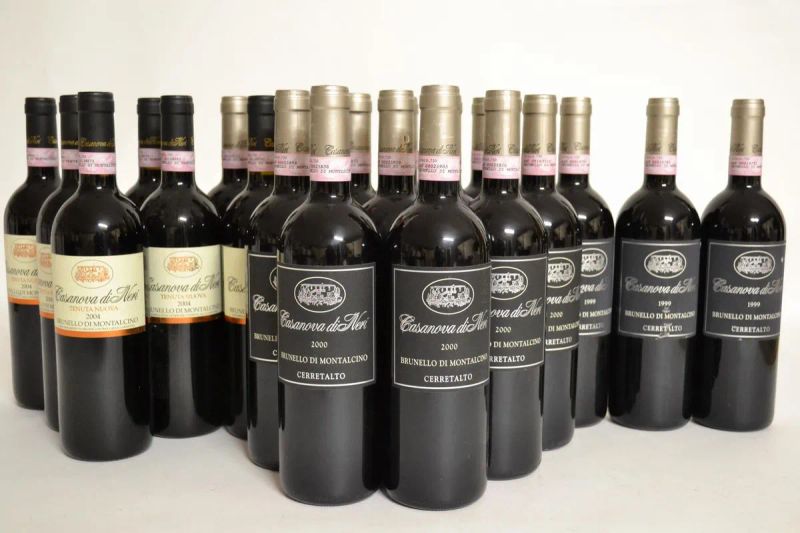 Brunello di Montalcino Casanova di Neri                                     - Auction The passion of a life. A selection of fine wines from the Cellar of the Marcucci. - Pandolfini Casa d'Aste