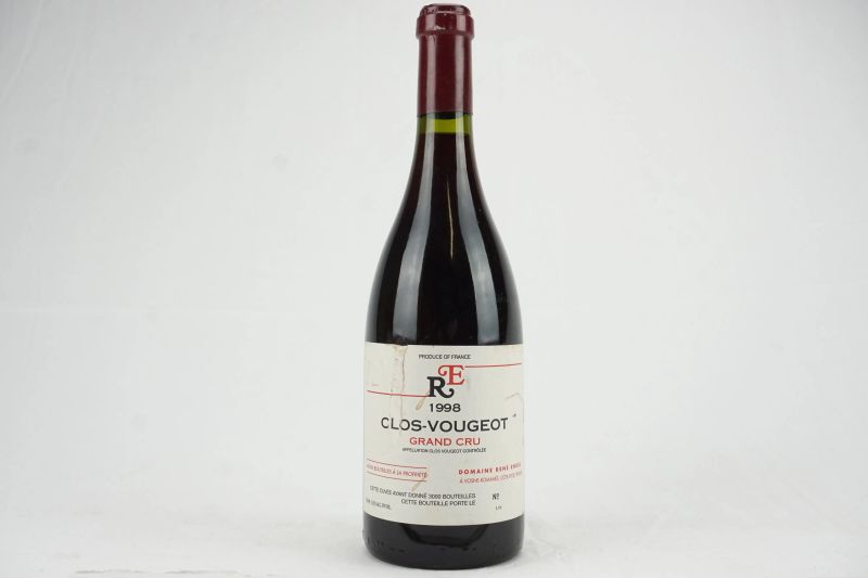     Clos de Vougeot Domaine Rene Engel 1998&nbsp;      - Auction Il Fascino e l'Eleganza - A journey through the best Italian and French Wines - Pandolfini Casa d'Aste