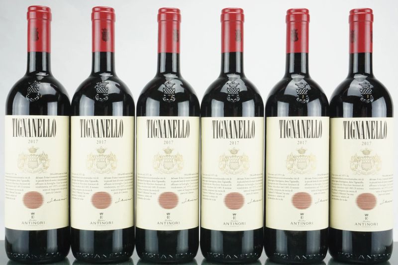 Tignanello Antinori 2017  - Auction L'Essenziale - Fine and Rare Wine - Pandolfini Casa d'Aste