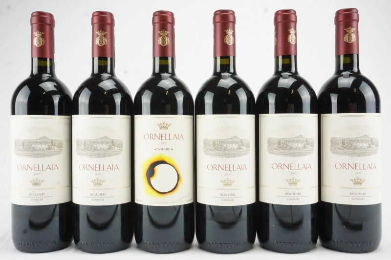      Ornellaia 2017   - Asta L'Arte del Collezionare - Vini italiani e francesi da cantine selezionate - Pandolfini Casa d'Aste