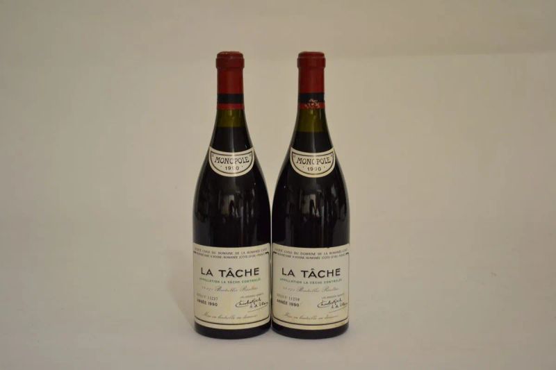 La Tache Domaine de la Romanee-Conti 1990  - Auction Fine Wines  - Pandolfini Casa d'Aste
