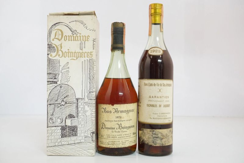      Selezione Bas Armagnac    - Asta Whisky e Distillati da Collezione - Pandolfini Casa d'Aste