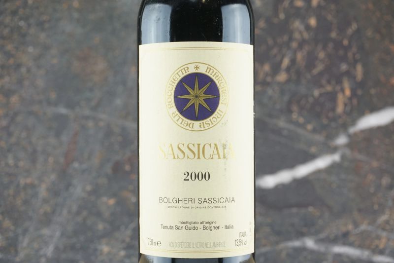 Sassicaia Tenuta San Guido 2000  - Auction Smart Wine 2.0 | Click & Drink - Pandolfini Casa d'Aste