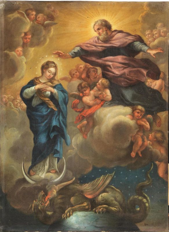 Da Pietro da Cortona, sec. XVIII  - Auction ARCADE | 14th TO 20th CENTURY Paintings - Pandolfini Casa d'Aste
