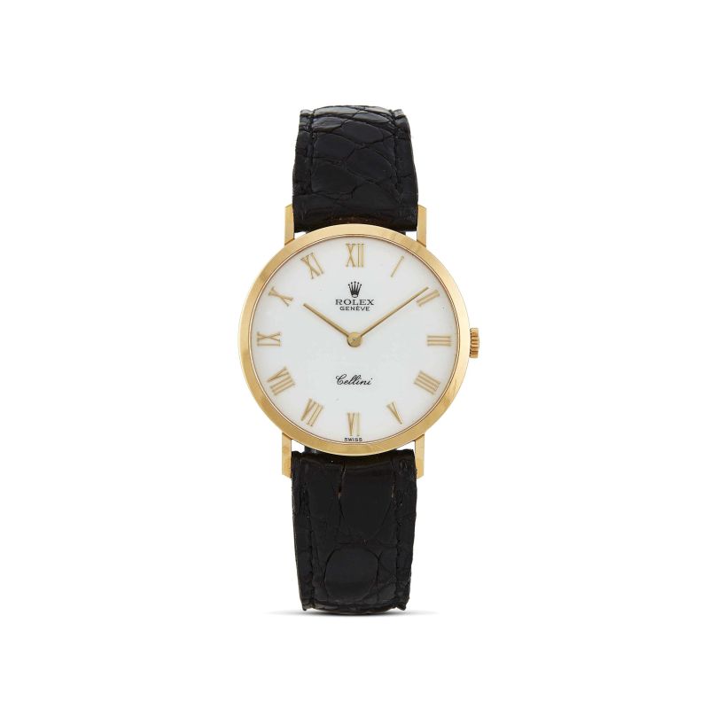 Rolex : ROLEX CELLINI REF. 4112 YELLOW GOLD WRISTWATCH  - Auction WRISTWATCHES - Pandolfini Casa d'Aste