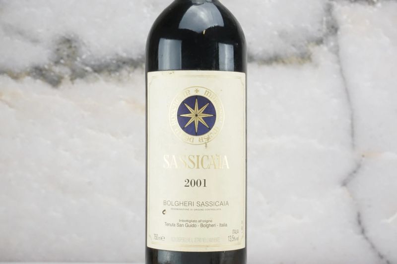 Sassicaia Tenuta San Guido 2001  - Auction Smart Wine 2.0 | Online Auction - Pandolfini Casa d'Aste