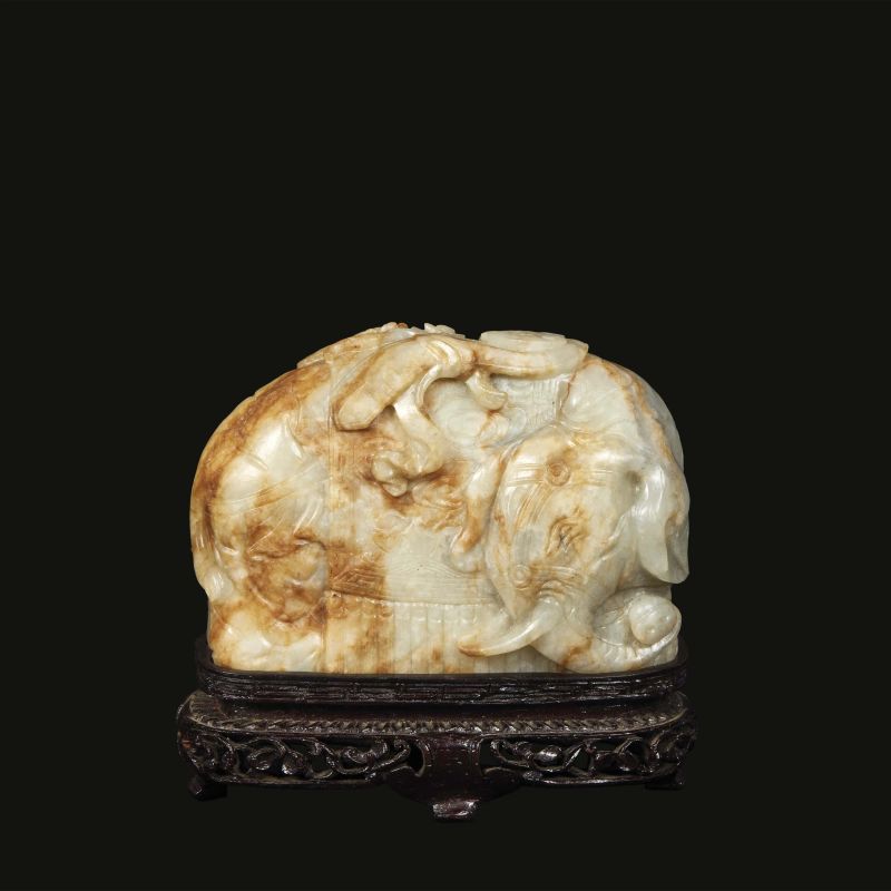 A JADE CARVING, CHINA, MING DYNASTY, 17TH CENTURY  - Auction Asian Art -  &#19996;&#26041;&#33402;&#26415; - Pandolfini Casa d'Aste