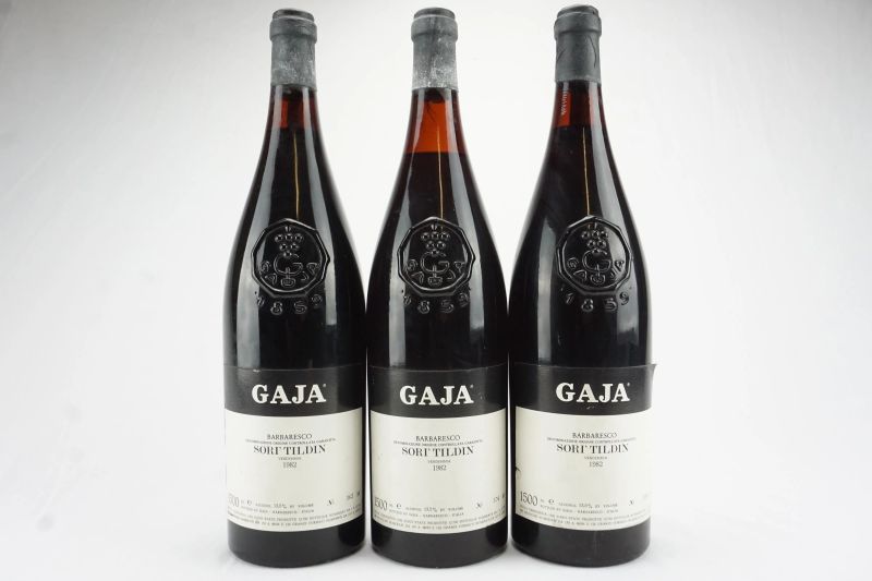      Sor&igrave; Tildin Gaja 1982   - Auction The Art of Collecting - Italian and French wines from selected cellars - Pandolfini Casa d'Aste