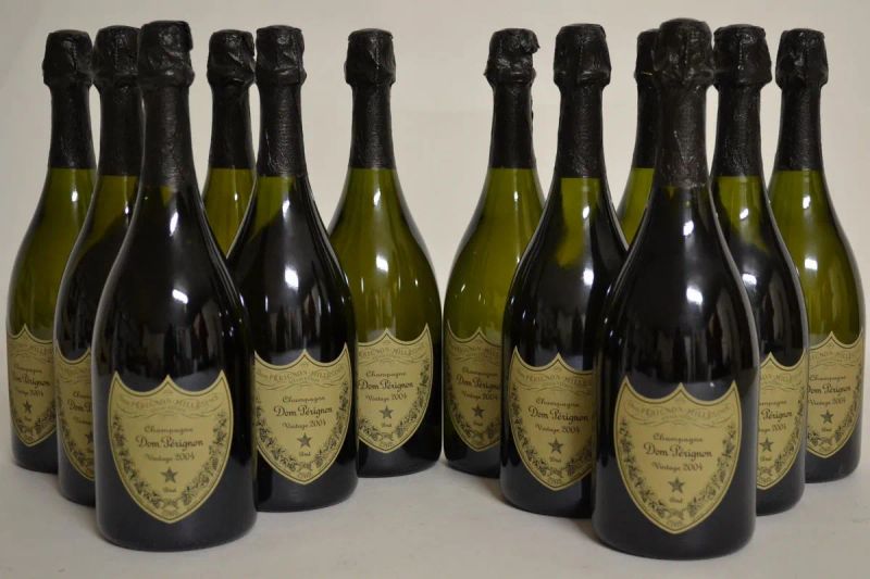 Dom Perignon 2004  - Auction The passion of a life. A selection of fine wines from the Cellar of the Marcucci. - Pandolfini Casa d'Aste