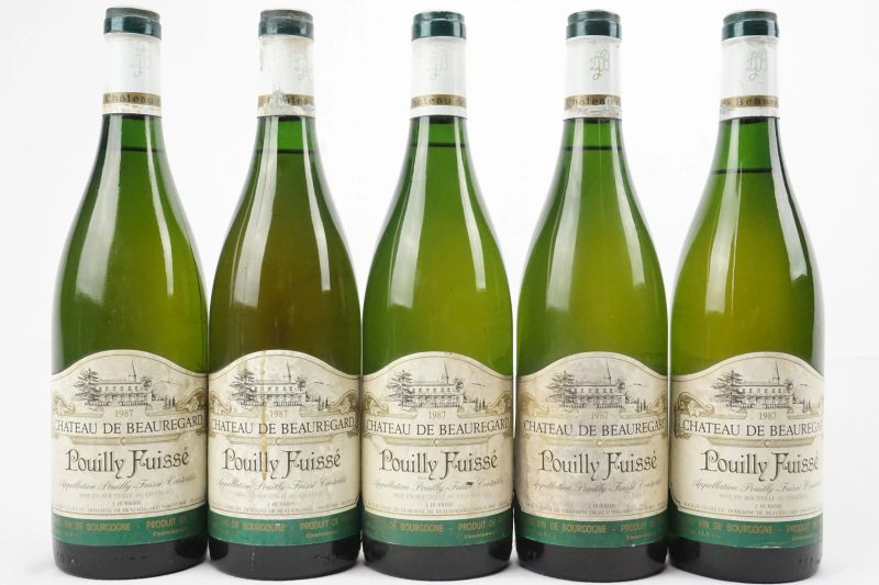      Pouilly Fuiss&eacute; Ch&acirc;teau de Beauregard 1987   - Asta ASTA A TEMPO | Smart Wine & Spirits - Pandolfini Casa d'Aste