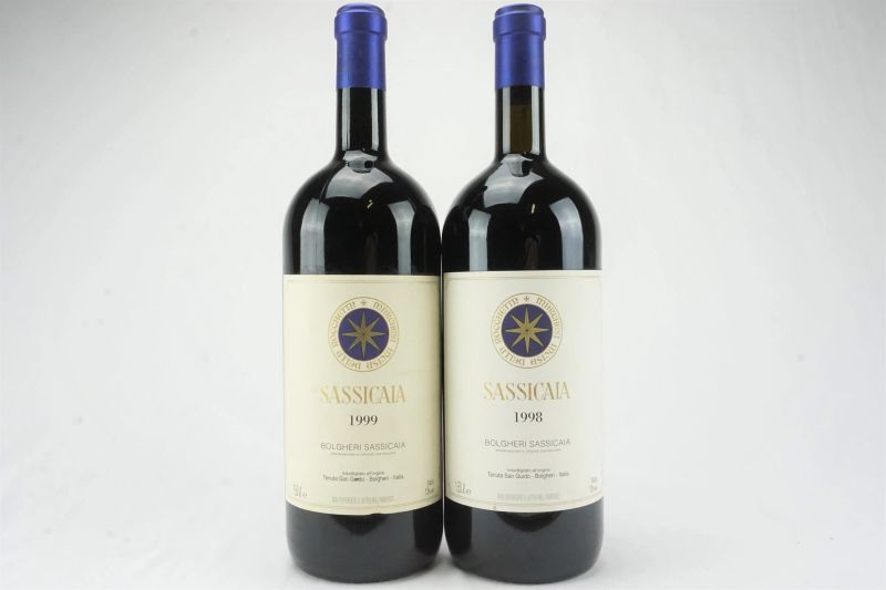      Sassicaia Tenuta San Guido   - Auction The Art of Collecting - Italian and French wines from selected cellars - Pandolfini Casa d'Aste