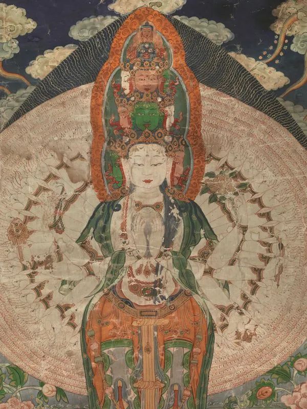 THANGKA, TIBET, SEC. XVIII  - Asta Arte Orientale - Pandolfini Casa d'Aste