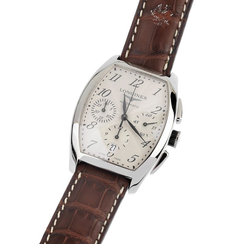 



LONGINES REF. L 2.643.4 STAINLESS STEEL CHRONOGRAPH  - Auction WATCHES - Pandolfini Casa d'Aste