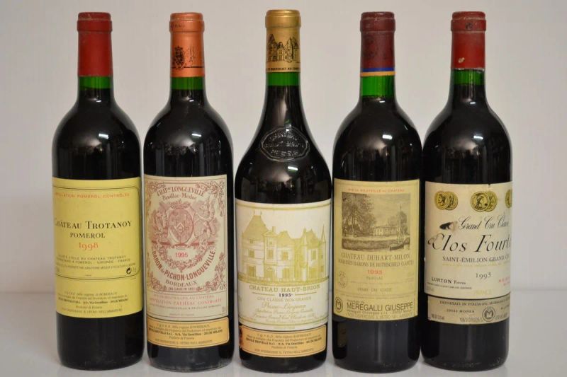 Selezione Bordeaux  - Asta Vini da collezione da importanti cantine private italiane - Pandolfini Casa d'Aste