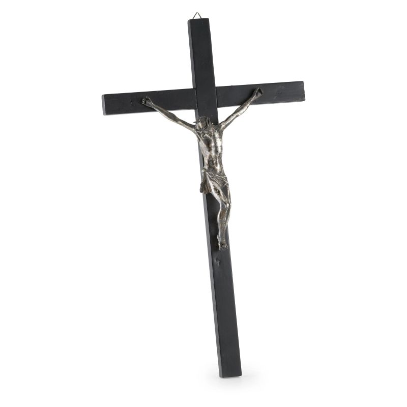 A SILVER CROCEFISSO, GENOA, 1751  - Auction Italian and european silvers - Pandolfini Casa d'Aste