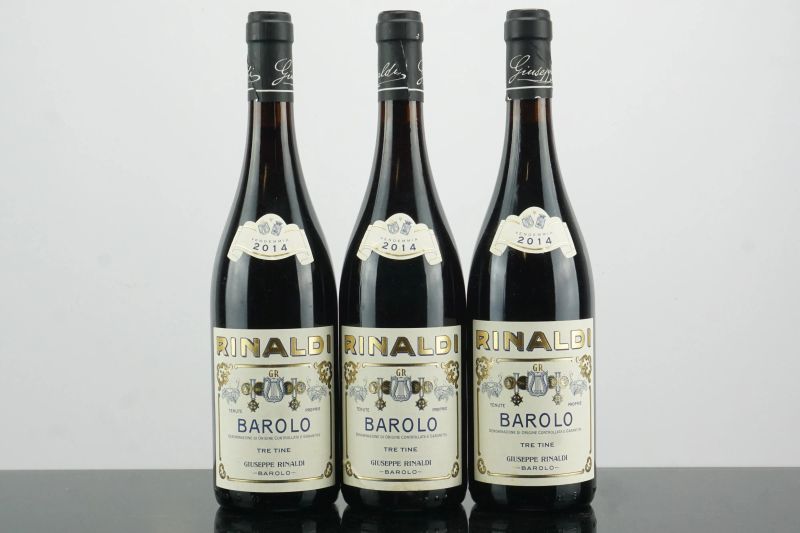 Barolo Tre Tine Giuseppe Rinaldi 2014  - Auction AS TIME GOES BY | Fine and Rare Wine - Pandolfini Casa d'Aste