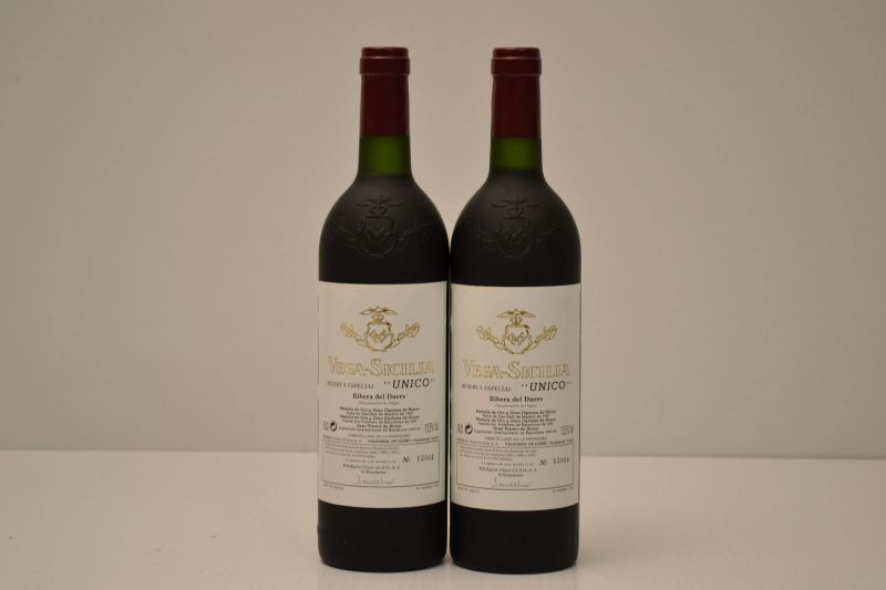 Vega Sicilia Unico Riserva Especial Ribera del Duero  - Asta Una Straordinaria Selezione di Vini Pregiati da Cantine Italiane - Pandolfini Casa d'Aste