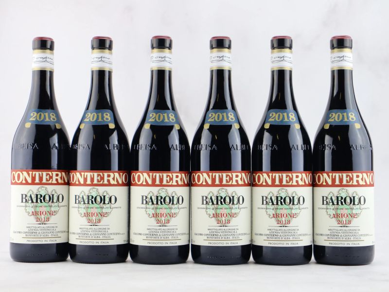 



Barolo Arione Giacomo Conterno 2018  - Asta ALCHIMIA - Vini Pregiati e da Collezione - Pandolfini Casa d'Aste